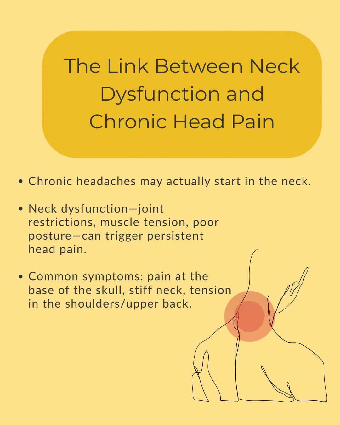 The Link Between Neck Dysfunction and Chronic Head Pain - Custom ...