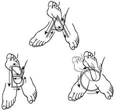 Ankle mobility stretches. 