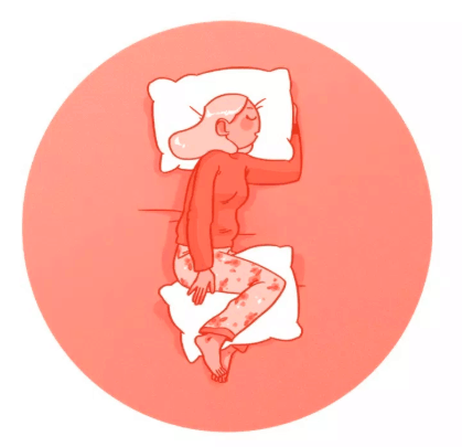 If you sleep with a pillow between your legs — you're smart