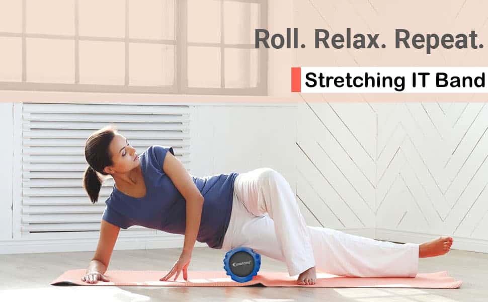 Stretching IT Band with Foam Roller: Knee Pain Management For Runners! 