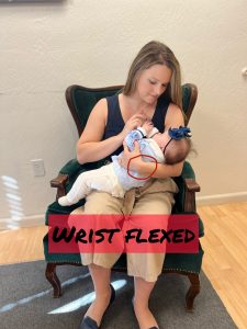 Repetitive wrist flexion can cause painful conditions like carpal tunnel syndrome